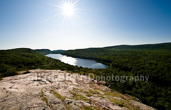 Lake of the Clouds - Morning Sun