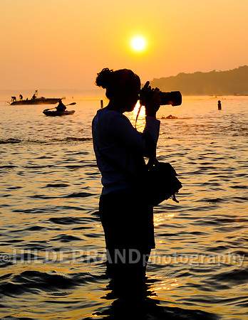 Photographer in Water